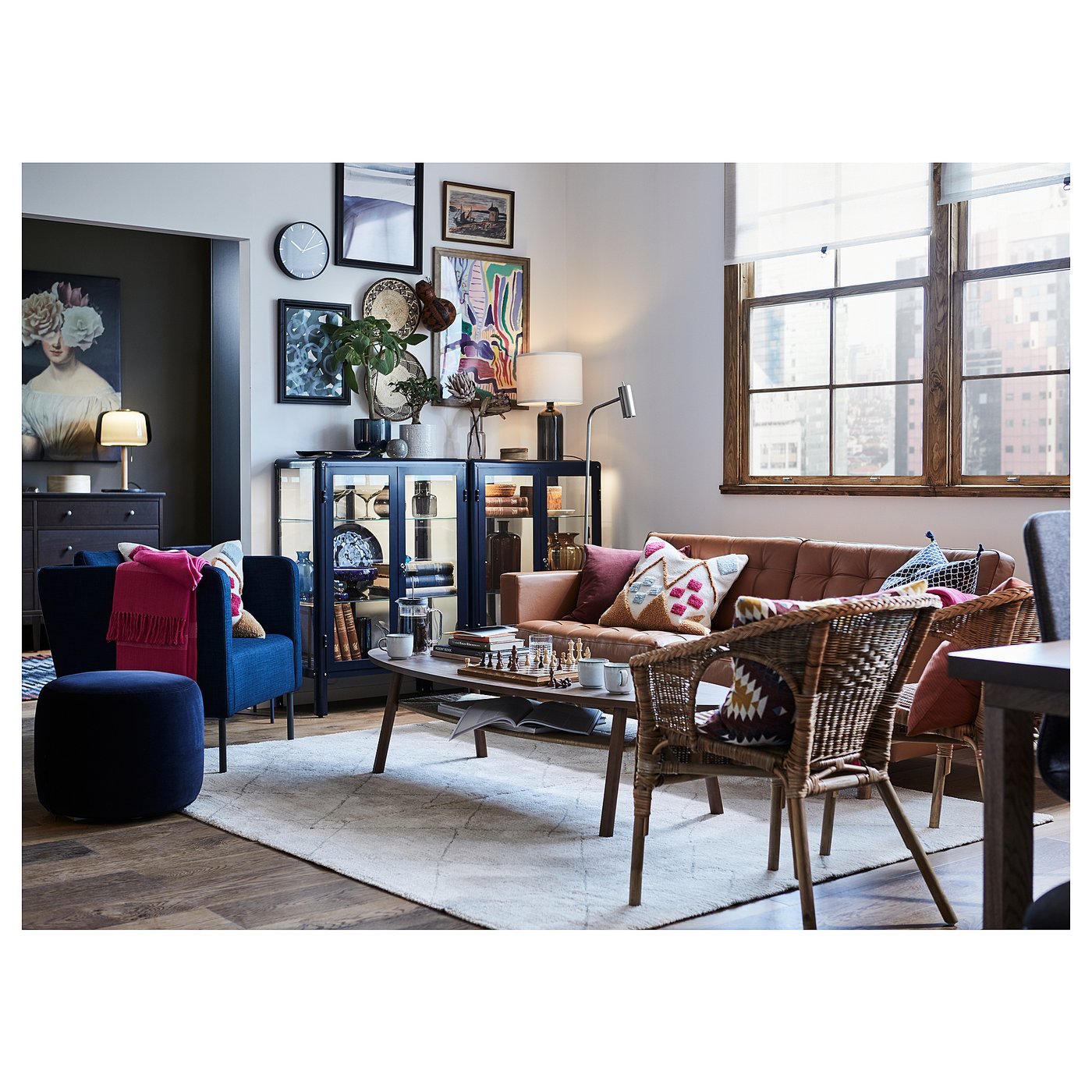 TVERSTED rug, low pile, beige, 200x300 cm - IKEA