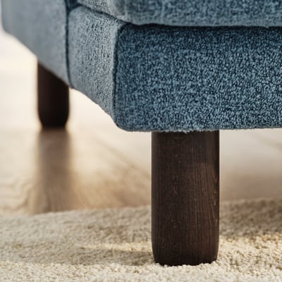 UPPÅKRA 4,5-seat modular sofa, Axvall dark grey-blue