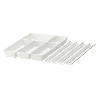 UPPDATERA Cutlery tray/spice rack, white, 52x50 cm
