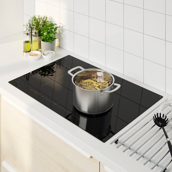 Induction hob, UTNÄMND, black, 78 cm - IKEA