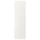 Option: VEDDINGE white kitchen cabinet, rectangle, smooth finish, fiberboard material.