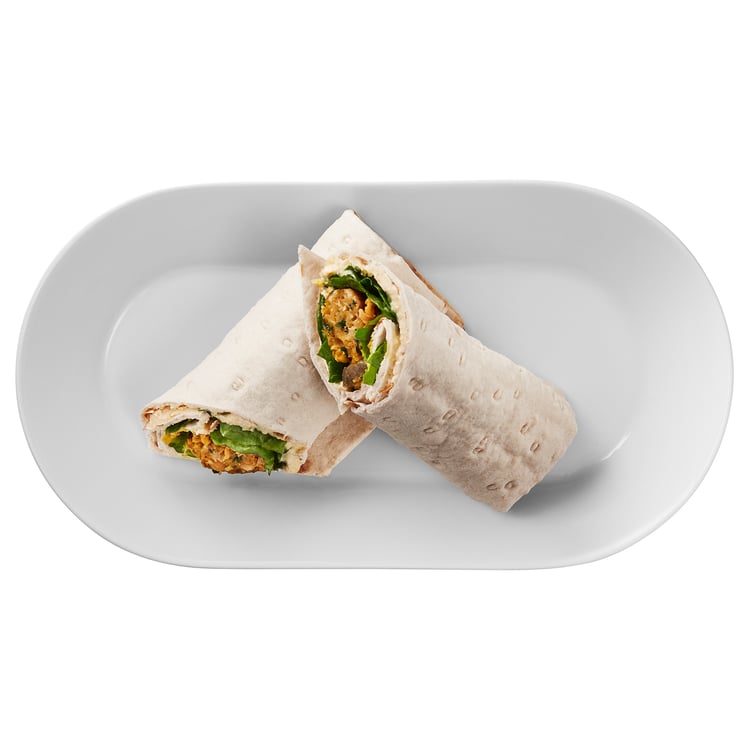 Veggie hot dog wrap IKEA