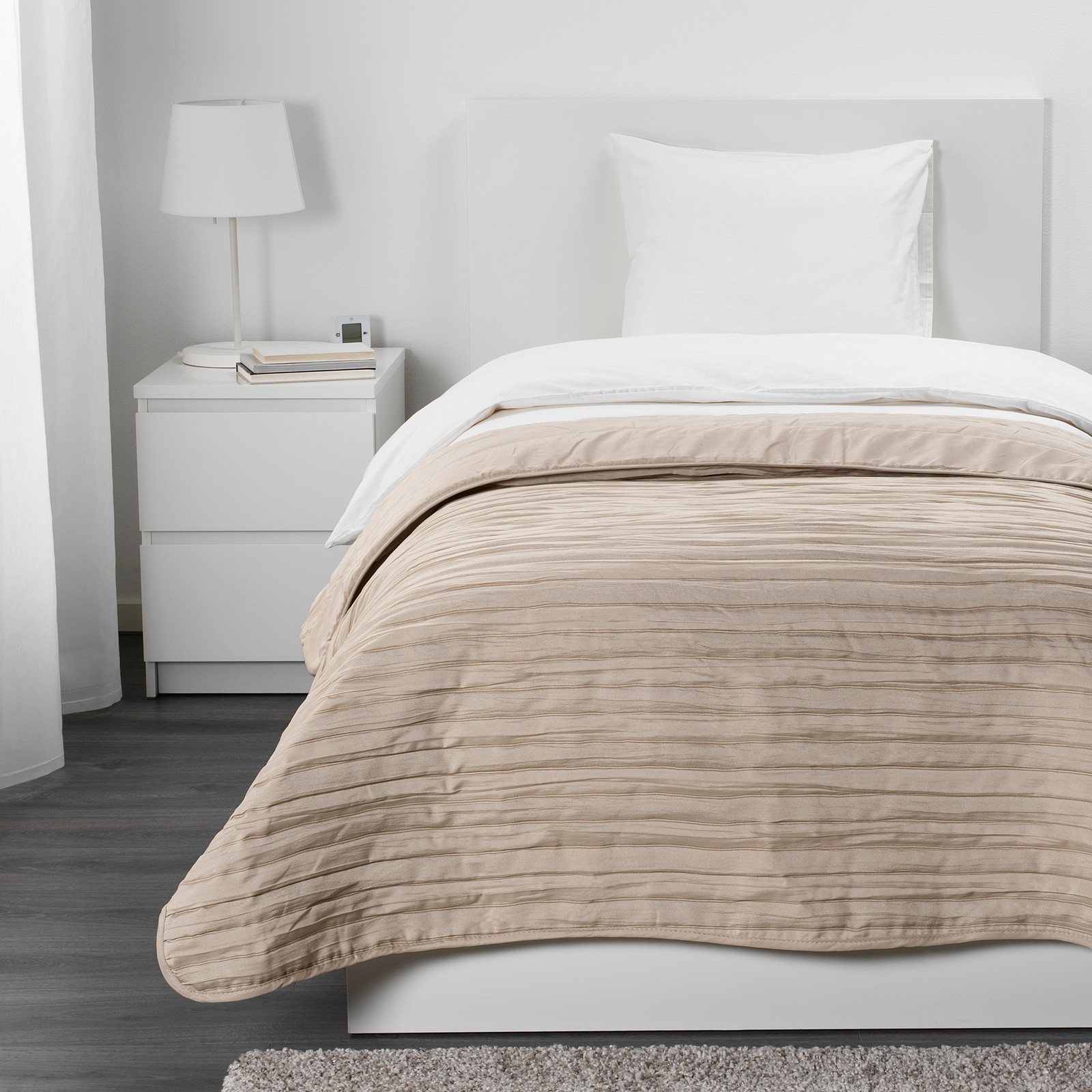VEKETÅG Bedspread beige IKEA