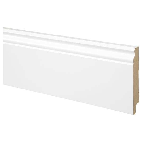 Videsnar Skirting Board White 12x0 Cm Ikea