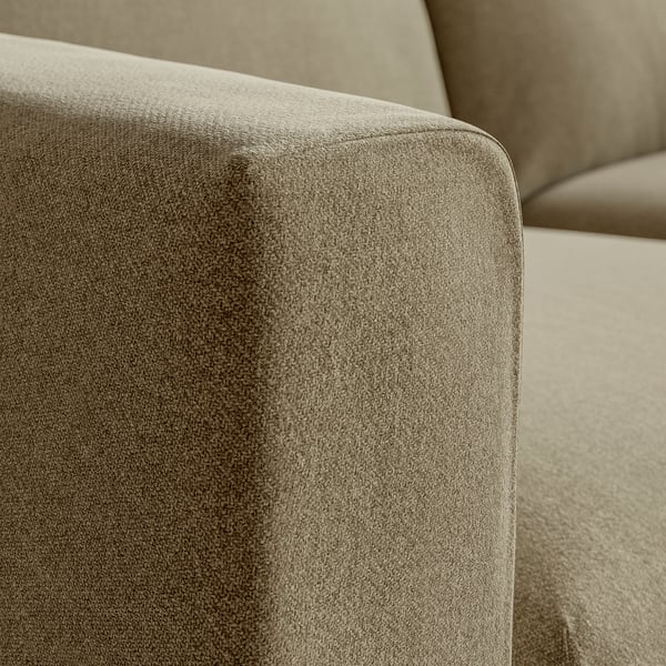 VIMLE 2-seat sofa, Johanneshov brown-beige