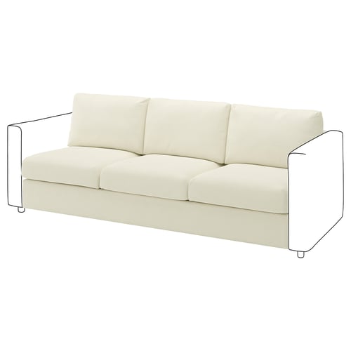 VIMLE 3-seat section, Johanneshov off-white