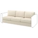 VIMLE 3-seat section, Knäbäck light beige
