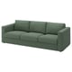 VIMLE 3-seat sofa, Knäbäck grey-green