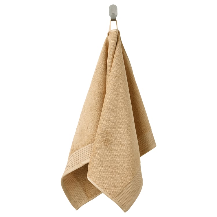 VINARN hand towel, light yellow, 50x100 cm IKEA