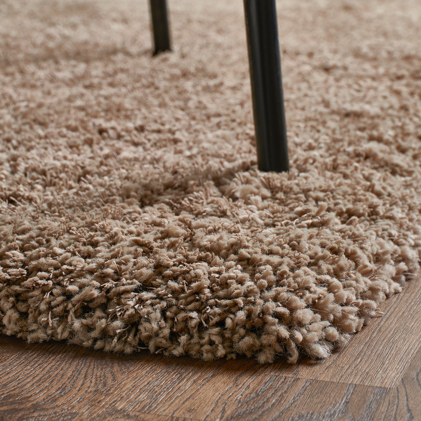 VOLLERSLEV rug, high pile, beige, 160x230 cm - IKEA