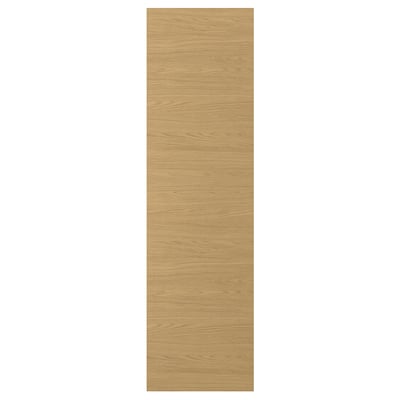 A vertical, light brown wood-like panel of VOXTORP series, sleek with smooth surface.