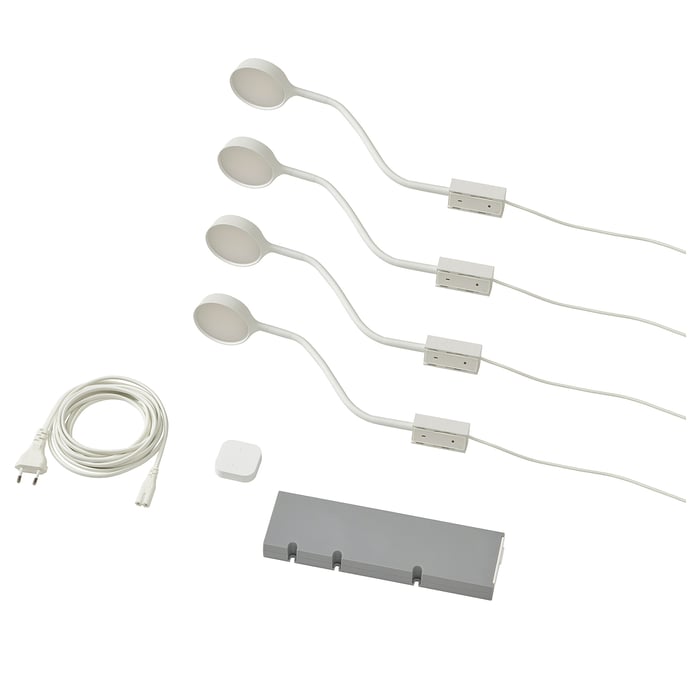 Bookcase lighting IKEA