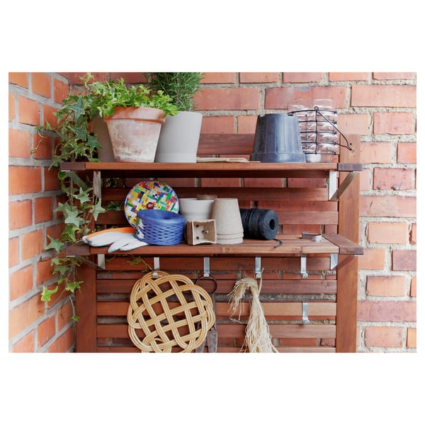 Applaro Plank Voor Wandpaneel Buiten Bruin Bruin Gelazuurd Ikea