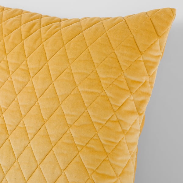 arvmal kussenovertrek goudgeel 50x50 cm ikea