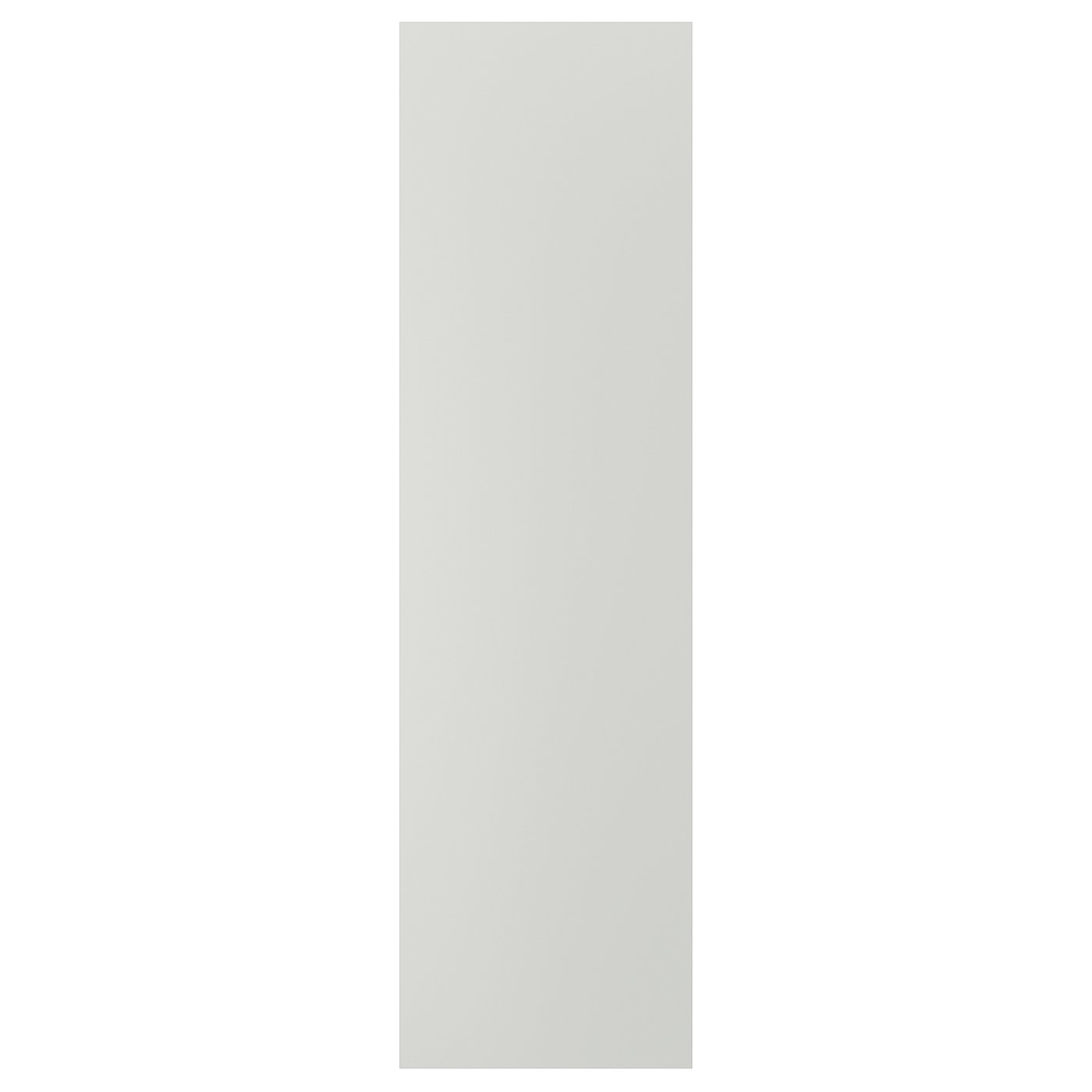 ASPUDDEN Bedekkingspaneel lichtgrijs 62x220 cm
