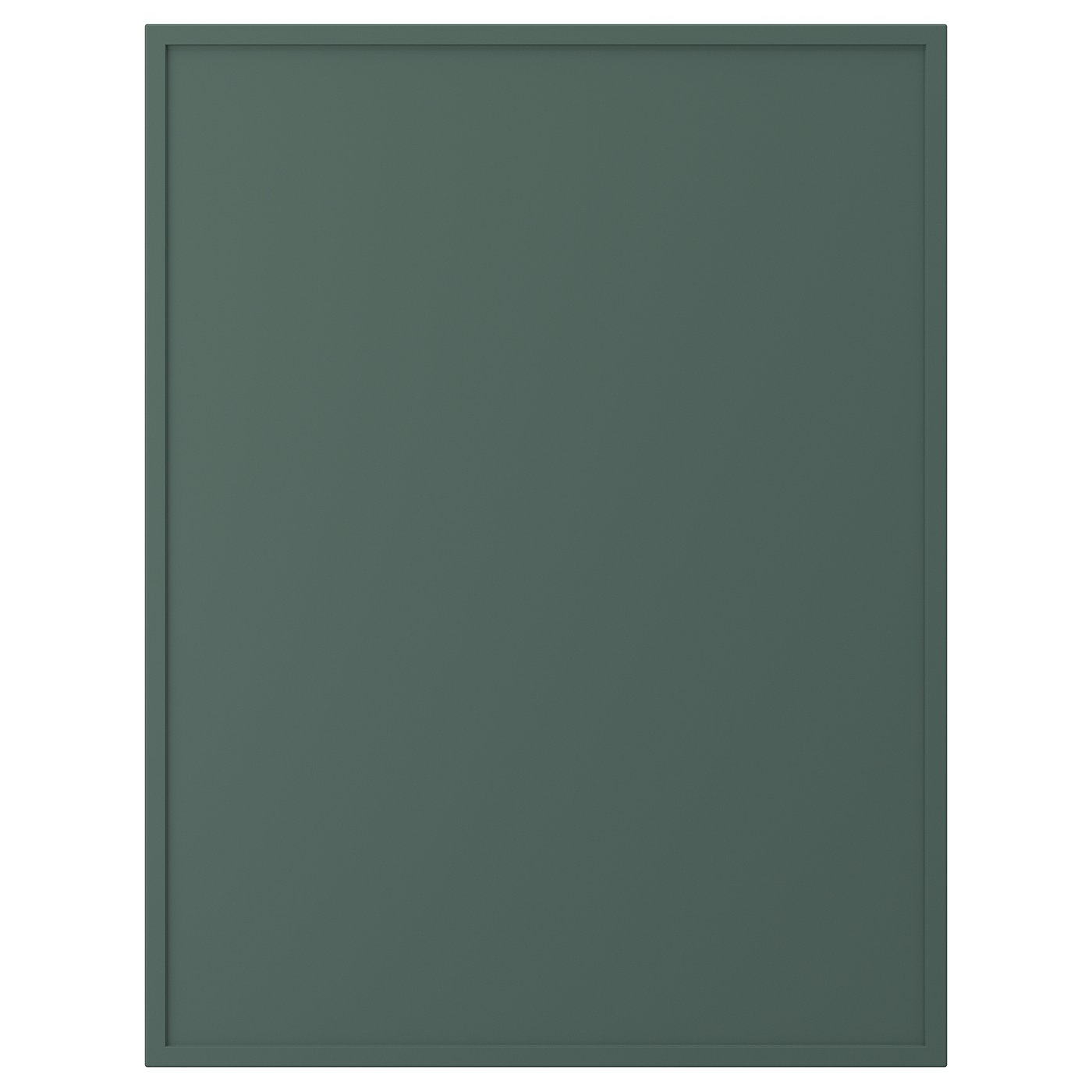 ASPUDDEN Decoratief bedekkingspaneel donker grijsgroen 62x80 cm