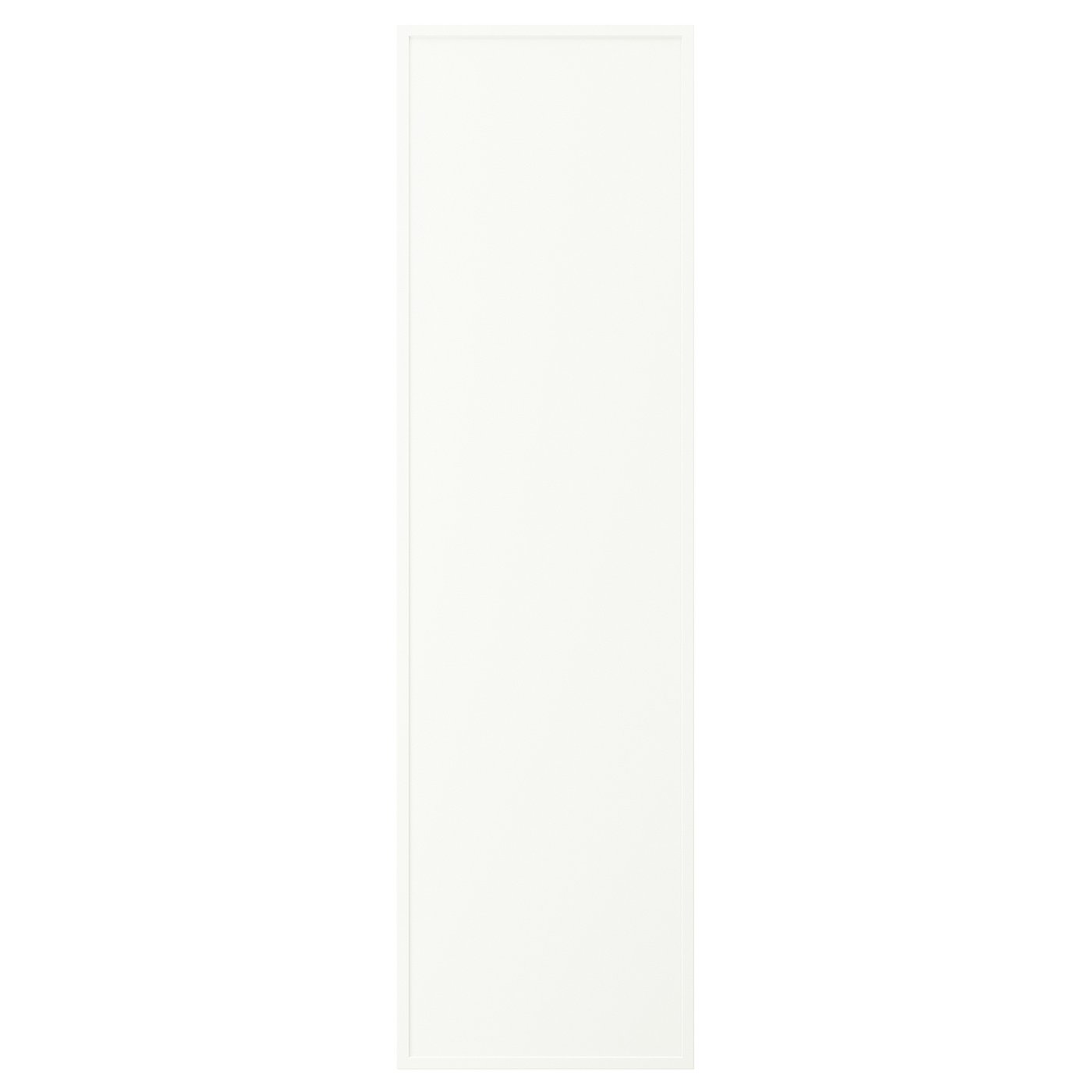 ASPUDDEN Deur mat wit 40x140 cm