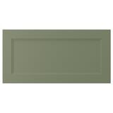 AXSTAD groen paneel, rechthoekig, modern klassiek design, met inzetpaneel.