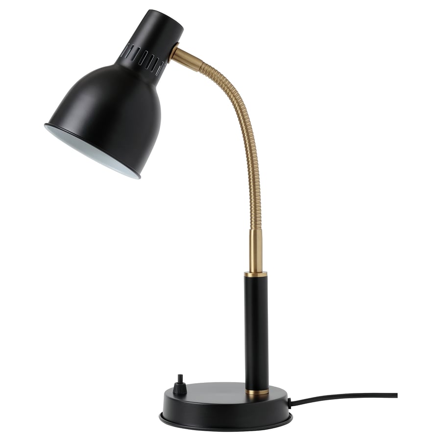 Bureaulamp, BASTERUD, zwart IKEA