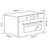 Illustratie met afmetingen voor het product: BEJUBLAD.