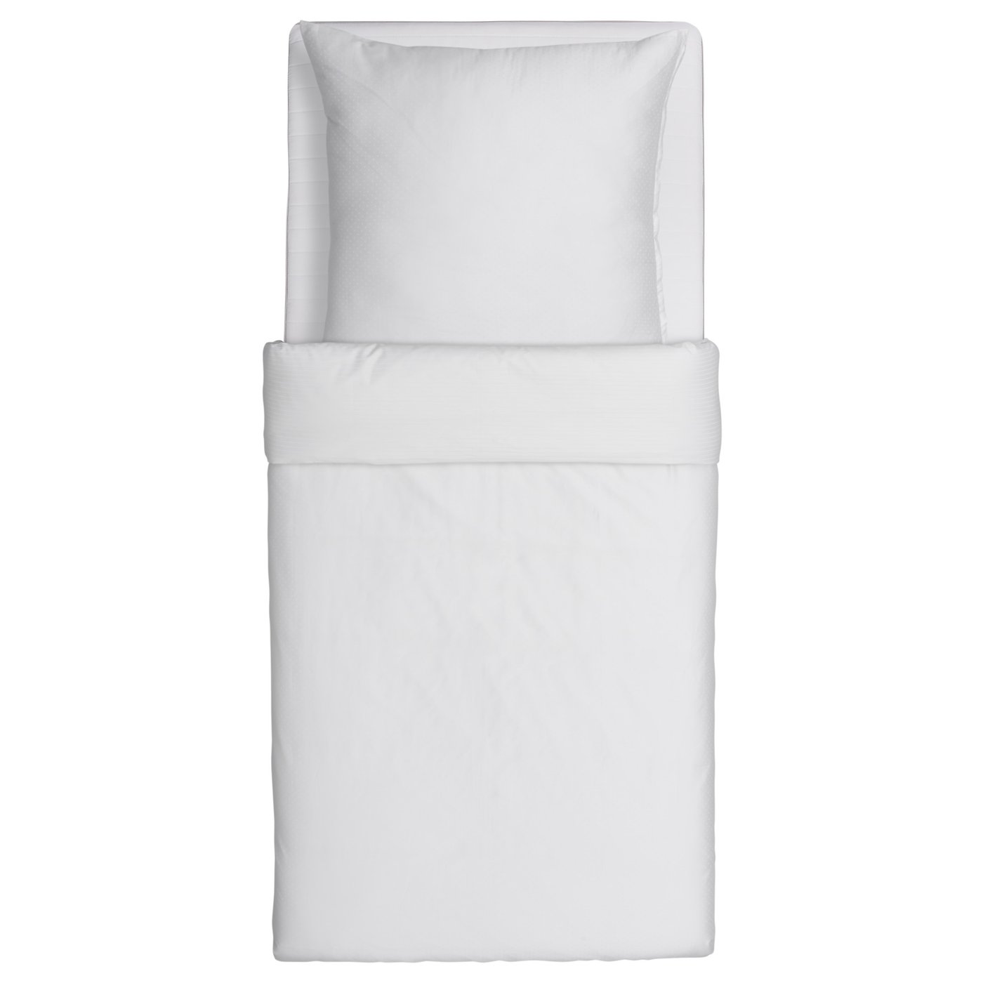 berglilja dekbedovertrek met 1 sloop wit 140x200 60x70 cm ikea