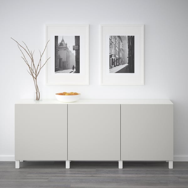 Besta Opberger Met Deuren Wit Lappviken Lichtgrijs Koop Het Vandaag Ikea