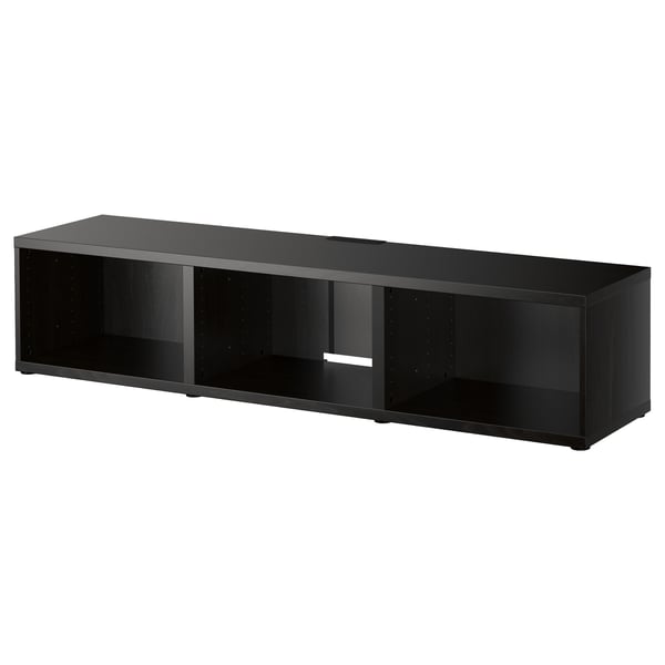 Besta Tv Meubel Zwartbruin 180x40x38 Cm Koop Het Hier Ikea