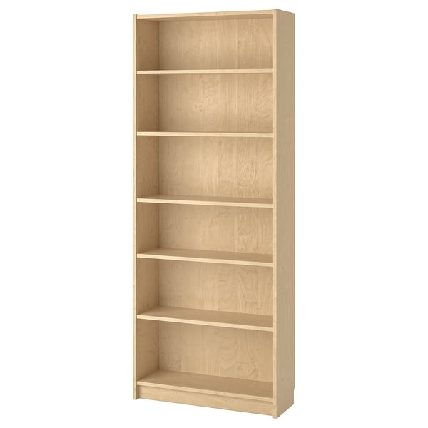 Billy Boekenkast Berkenfineer 80x28x202 Cm Ikea