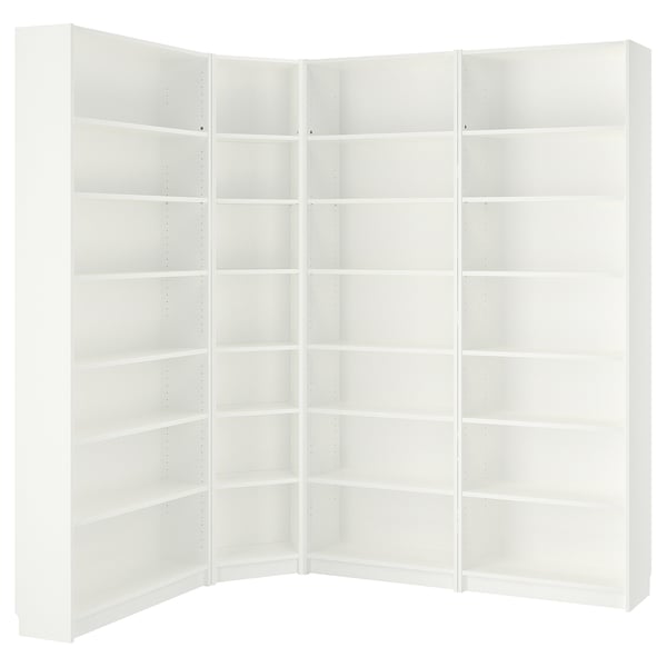 Boekenkast, BILLY, wit, 215/135x28x237 IKEA