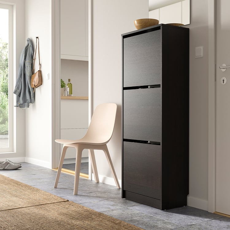 schoenenkast-3-vakken-bissa-zwartbruin-49x28x135-cm-ikea