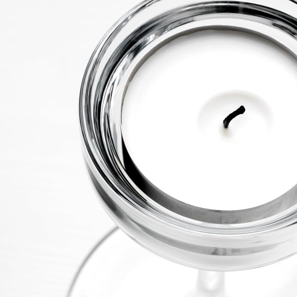 BLOMSTER Kandelaar set van 3, helder glas. Bestel hier IKEA