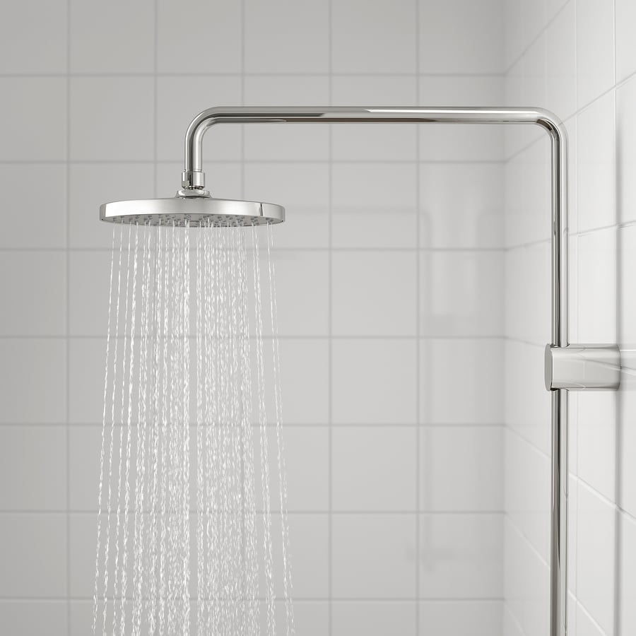 Atlantic regendoucheset Asher met handdouche 3 standen en thermostaatkraan koper - hartafstand kraan 15 cm kopen? | Douchesets