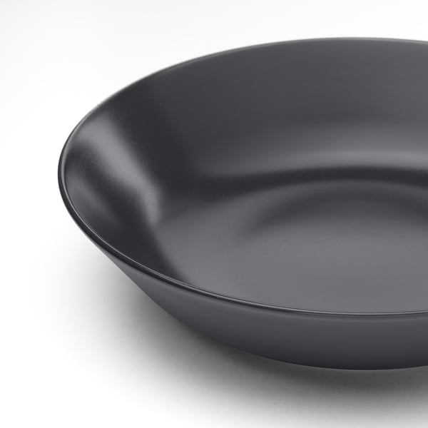 dinera diep bord donkergrijs ikea