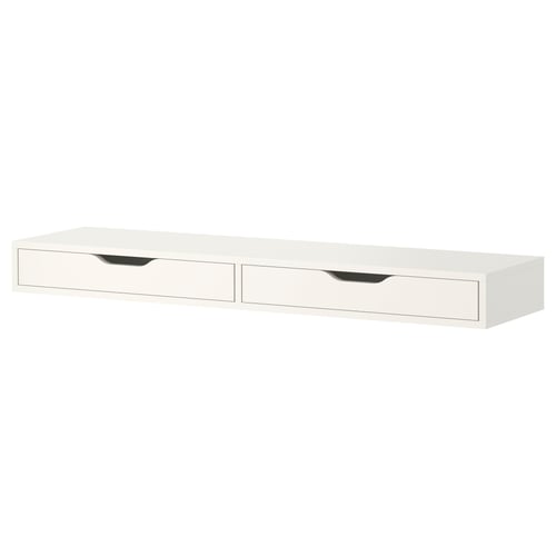 Ekby Alex Plank Met Lades Wit 119x29 Cm Ikea