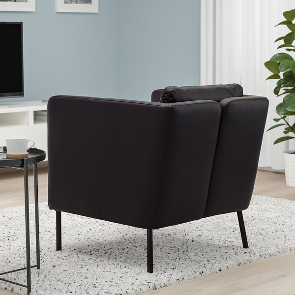 Een nacht Dollar Kolibrie Fauteuil, EKERÖ, zwart - IKEA