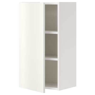 ENHET wandkast, wit, 2 planken, modern.