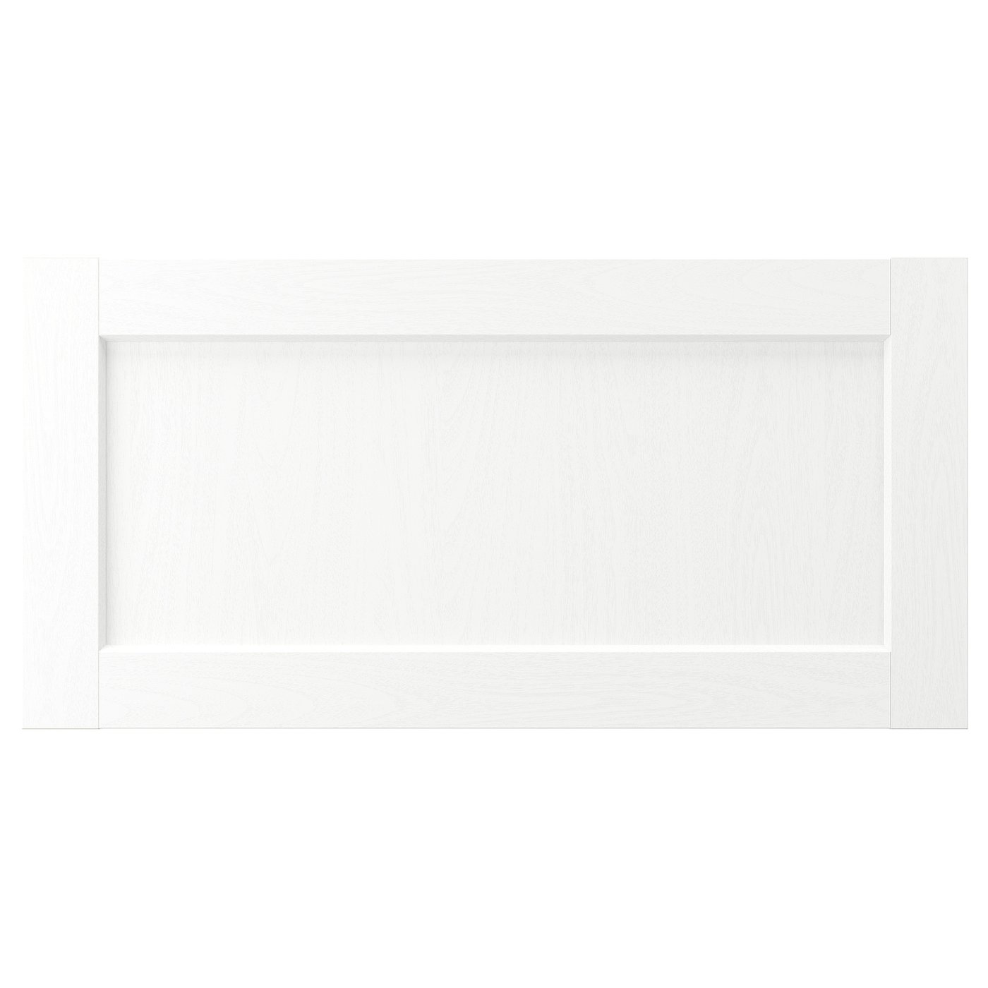 ENKÖPING Ladefront wit houteffect 80x40 cm