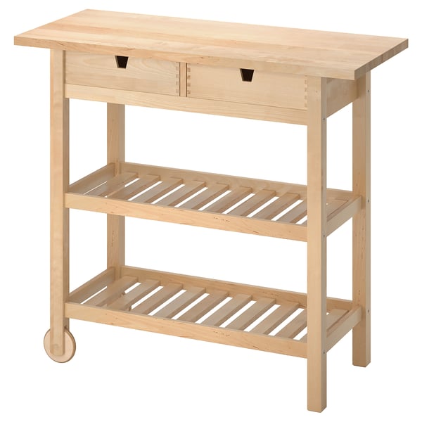 Nationaal Ijveraar Beschuldigingen Roltafel, FÖRHÖJA, berken, 100x43 cm - IKEA