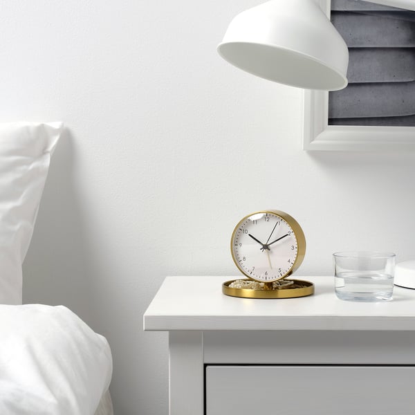 GÄNGA Wekker messingkleur IKEA