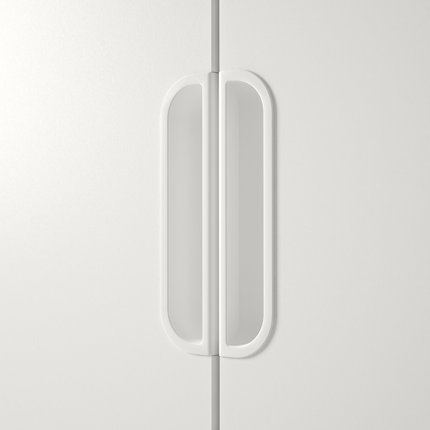 Kast met deuren, GALANT, wit, 80x120 cm - IKEA