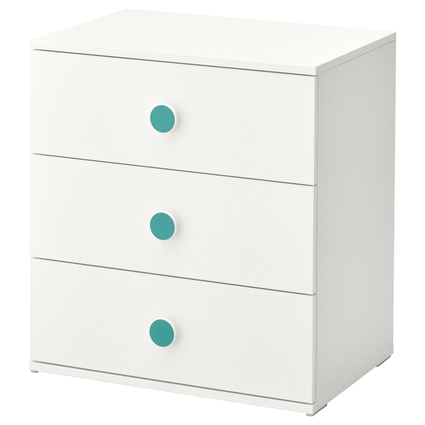 Godishus Ladekast 3 Lades Wit 60x64 Cm Ikea