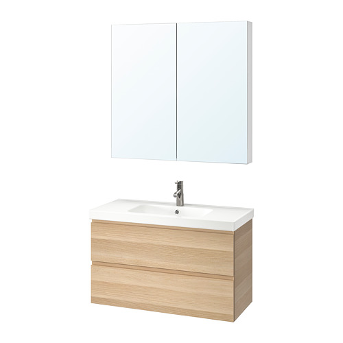 / ODENSVIK Badkamermeubels, 4delig IKEA