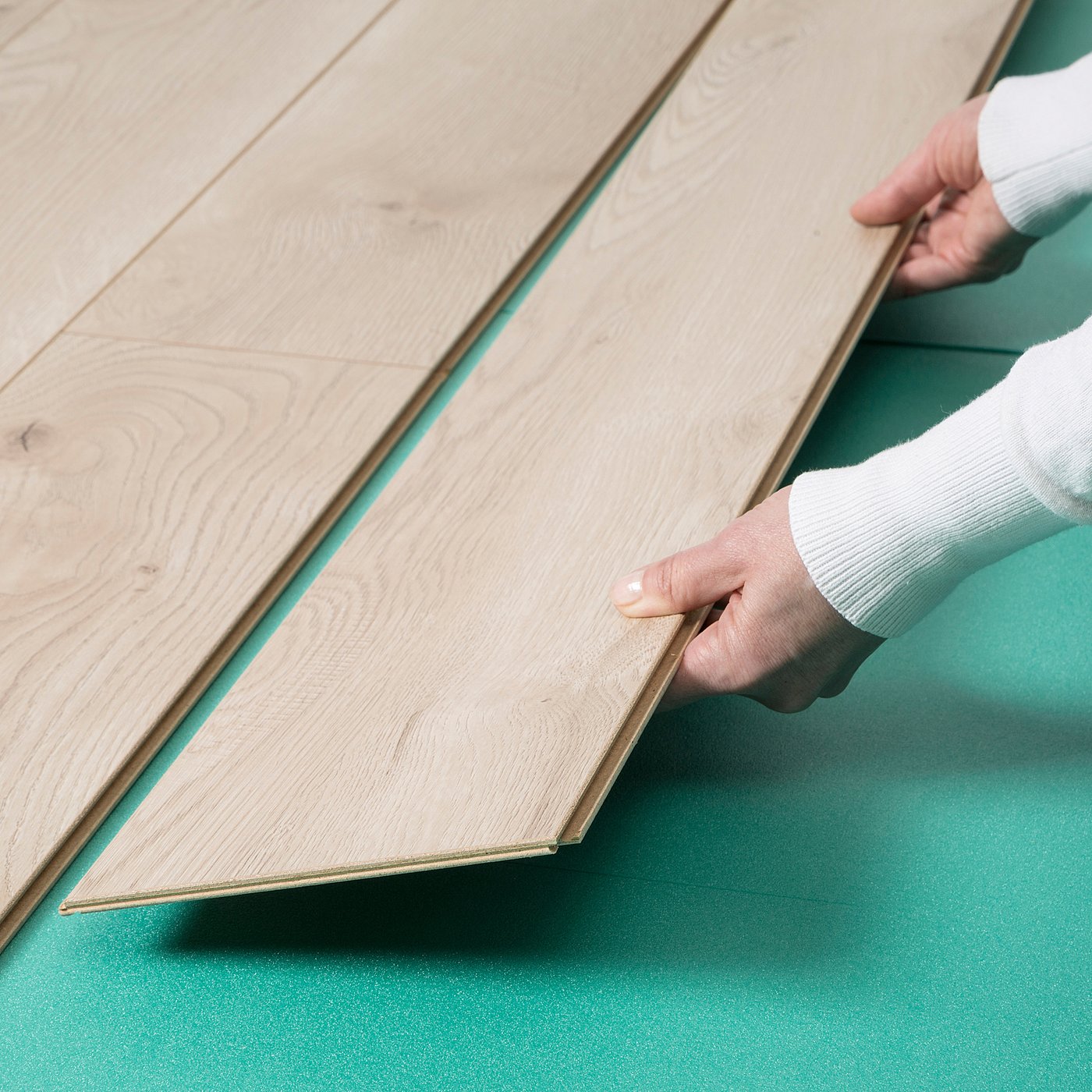 golv laminaat licht eikenpatroon ikea