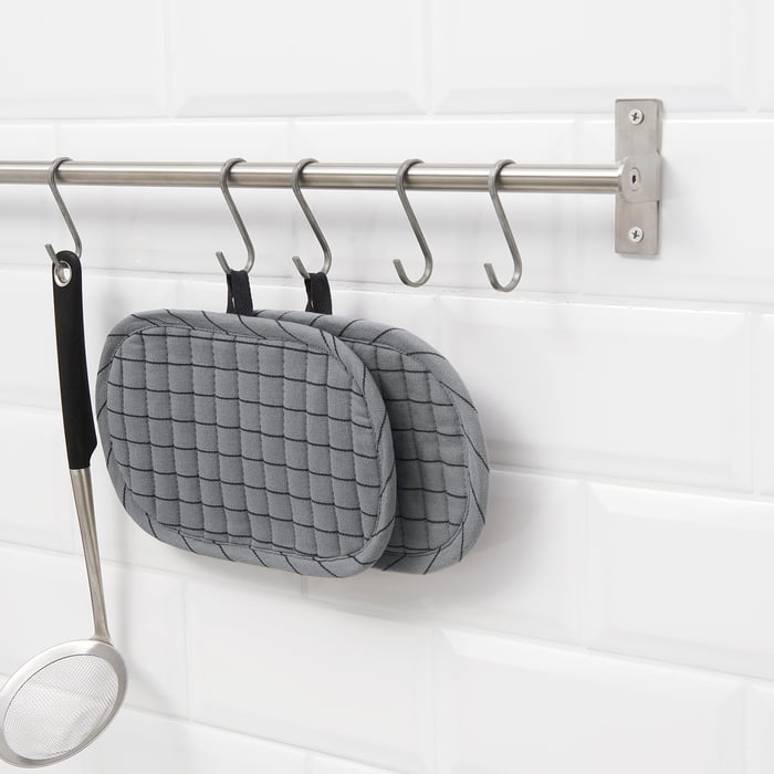 Shaak, GRUNDTAL, roestvrij staal, 7 cm IKEA