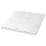 Wit GRUSSTARR dekbed - koelend, gevouwen met lyocell katoen & gerecycled polyester.