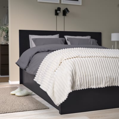 GULLSTRÅLE Sprei, wit, 230x250 cm