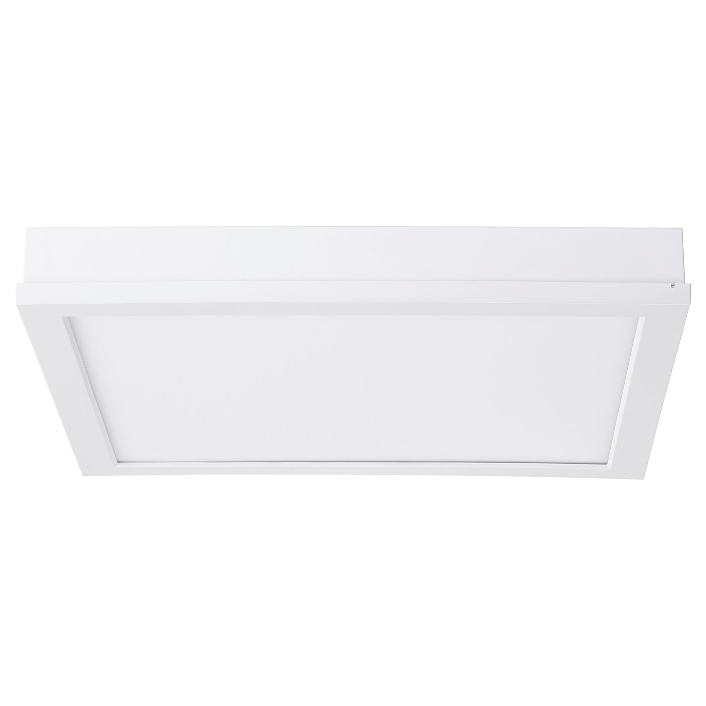 gunnarp led plafond wandlamp wit dimbaar wit spectrum 40x40 cm ikea