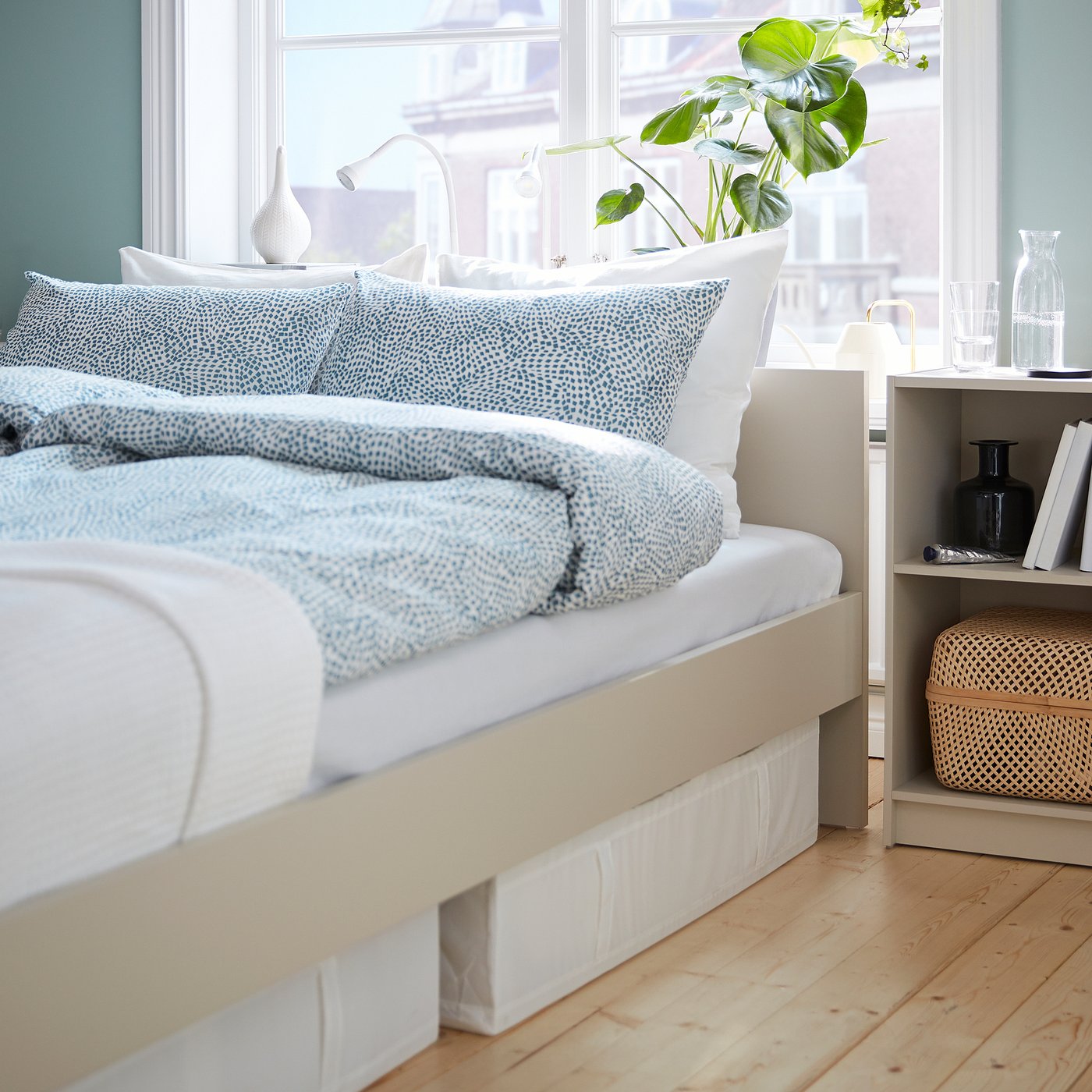 gursken slaapkamermeubels set van vijf lichtbeige ikea