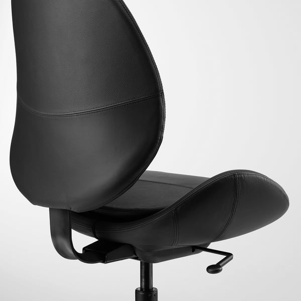 hattefjall bureaustoel smidig zwart ikea