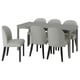 HAUGA / ROSENTORP Tafel met 6 stoelen